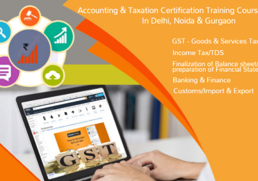 Online GST Certification in Delhi with 100% Job at SLA Institute, Accounting, Tally & Taxation Certification, Summer Offer ’23